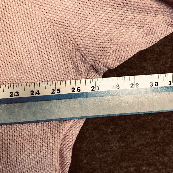 Haptics Batwing Pullover Womens M Striped Top Lightweight Pink by Holly Harper - Picture 6 of 9